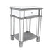 Chic Mirrored Finish adds sophistication and reflects light