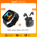 Smart watch with waterproof feature, 15-day battery life, and Bluetooth calling functionality