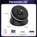 Compact and lightweight 13-in-1 HD galaxy star projector with USB cable and 13 HD galaxy film discs