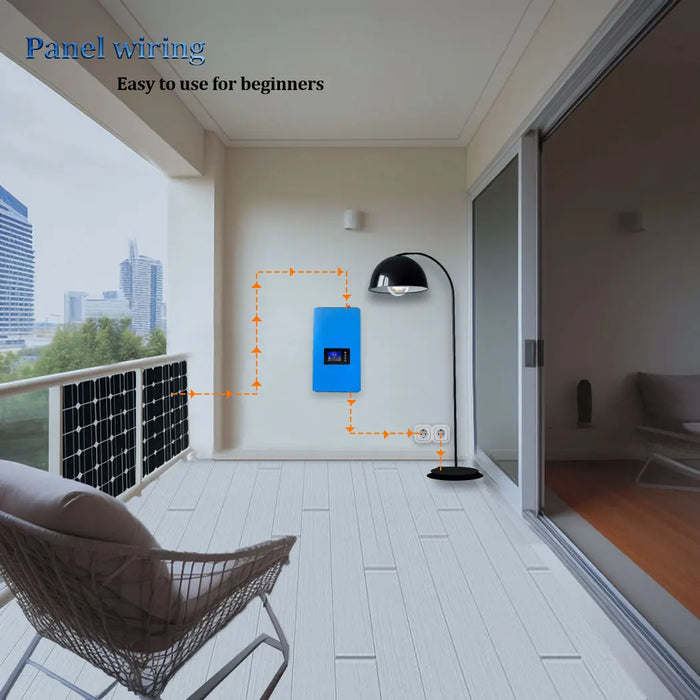 1000W Solar Inverter with Wi-Fi and Pure Sine Output