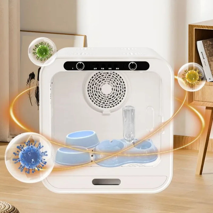 1000W Automatic Pet Hair Dryer with Grooming Box