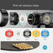 Customizable spray patterns with 5 interchangeable nozzles to suit different surfaces and finishes