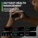 Silicone strap, adjustable fit, and Bluetooth 53, GPS connectivity