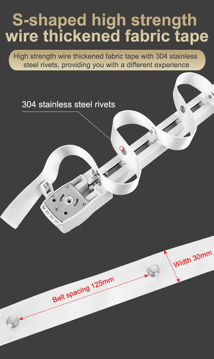 1.3m Smart Electric Curtain Track with Remote & Motor