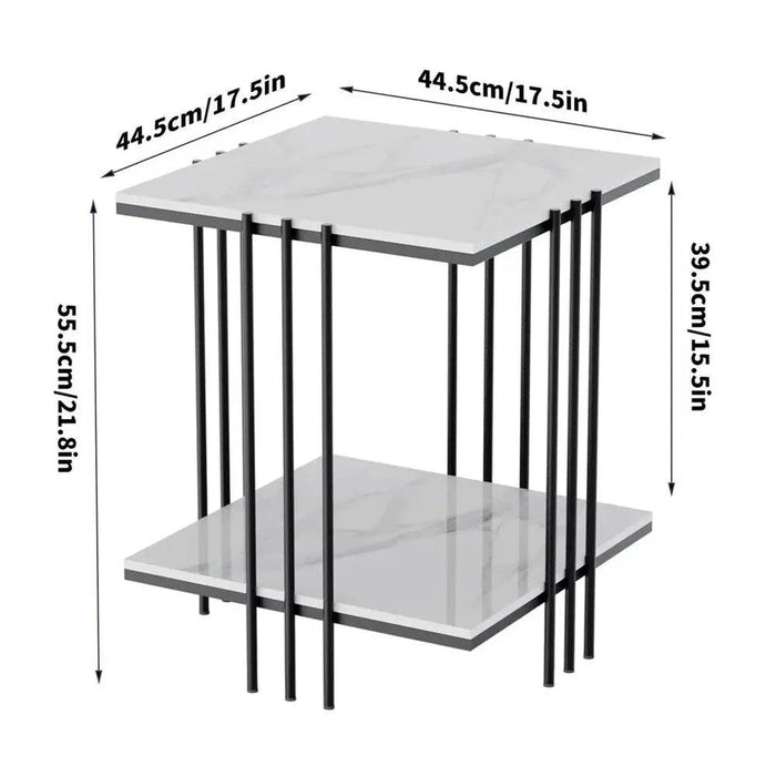 Durable and elegant side table perfect for living rooms, bedrooms, offices, or lounges
