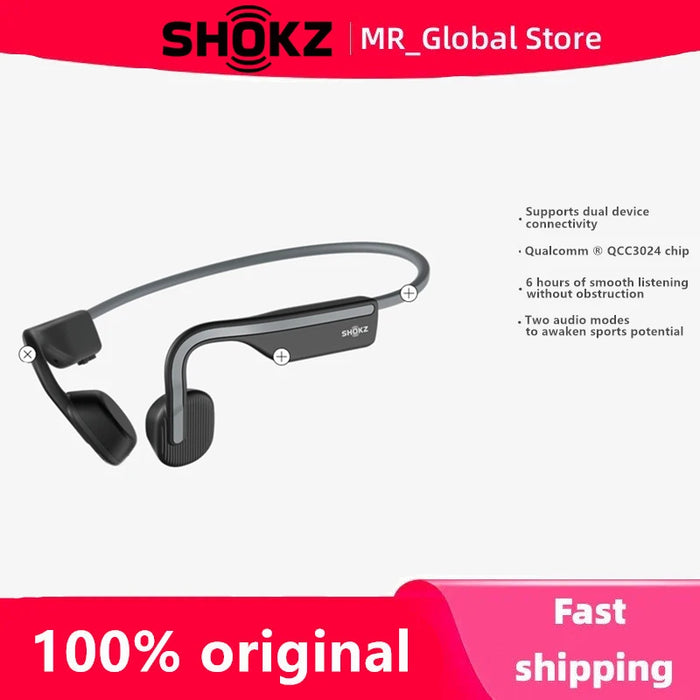 Bone Conduction Bluetooth Sports Earbuds