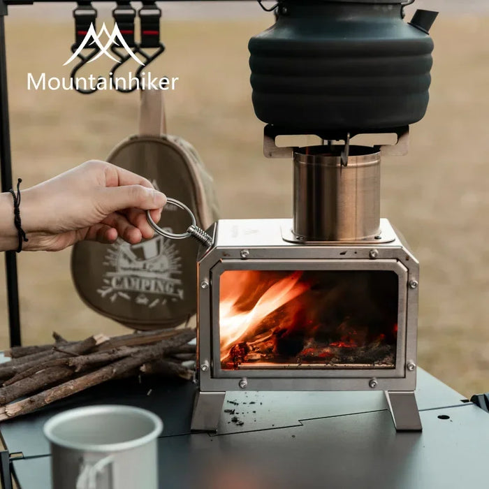 Easy to Use Manual Operation Wood Burning Stove