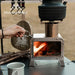 Easy to Use Manual Operation Wood Burning Stove