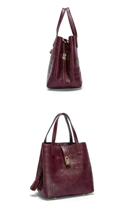 Interior zipper pocket for secure storage and open exterior pocket for quick access
