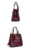 Interior zipper pocket for secure storage and open exterior pocket for quick access