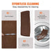 Elegant leather pet sofa bed with scratch-resistant and bite-resistant surface