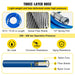 50ft Airless Paint Spray Hose Kit, 3600 psi High Pressure, Fiber Tube