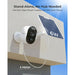 Standalone and 100% wire-free security camera with smart detection and custom alerts