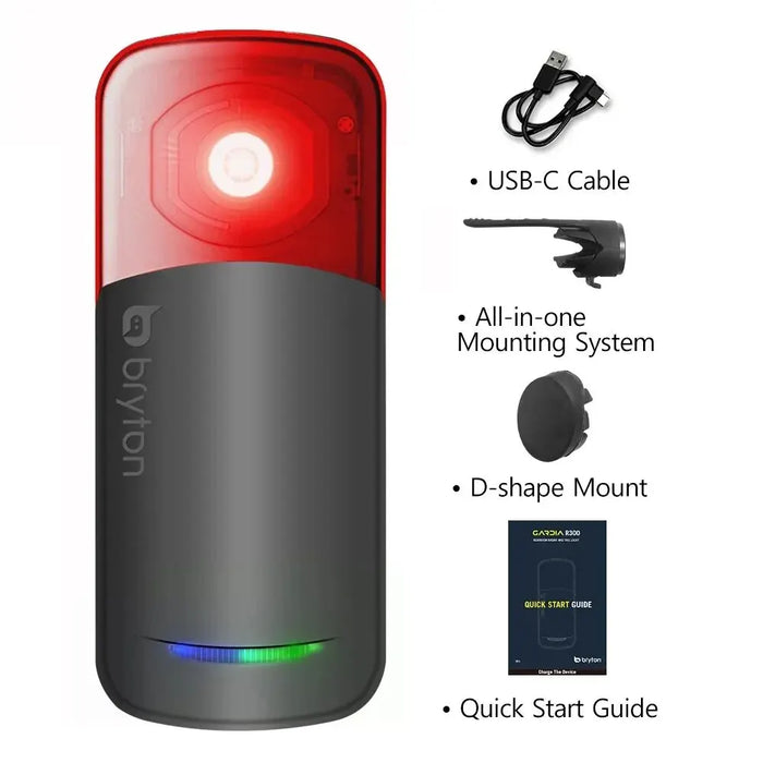 Features a rechargeable battery with extended usage time, making it perfect for long cycling trips