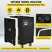 Convenient Front loading design with 270-degree opening door