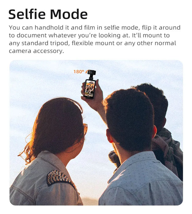 Standard 5K Vlog Camera with 3-Axis Stabilization