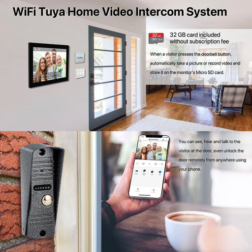7-inch full-touch color monitor for convenient and intuitive operation