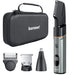 Body Hair Trimmer Kit IPX6 Waterproof 3 in 1 Electric Shaver Nose Beard Clippers for Men