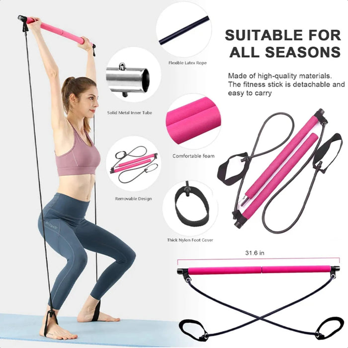 Ideal for yoga, Pilates, and general fitness routines
