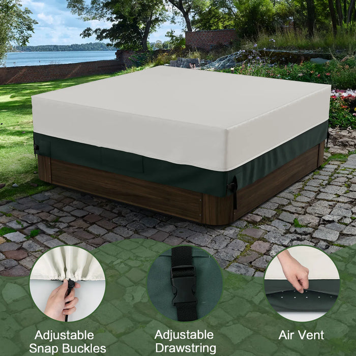 Waterproof Hot Tub Cover for Outdoor Protection