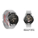Waterproof smartwatch with blood glucose monitoring, 20 sports modes, and compass