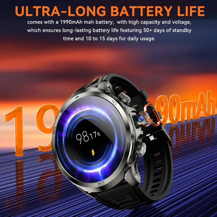 1.95" AMOLED 5G Smartwatch with GPS, Video Calls, 3-Day Battery