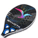 28 holes and 3 larger holes for improved aerodynamics