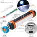 Portable LED Camping Light - USB Rechargeable Waterproof Lantern (D15) - FLUXA