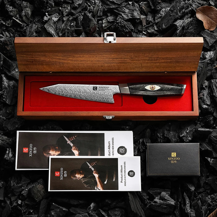 High Hardness 145-Layer Damascus Steel Kitchen Knife