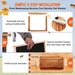 ABS Hive Frames and Cedar Wood Brood Boxes Bee Hive Deep Box Starter Kit