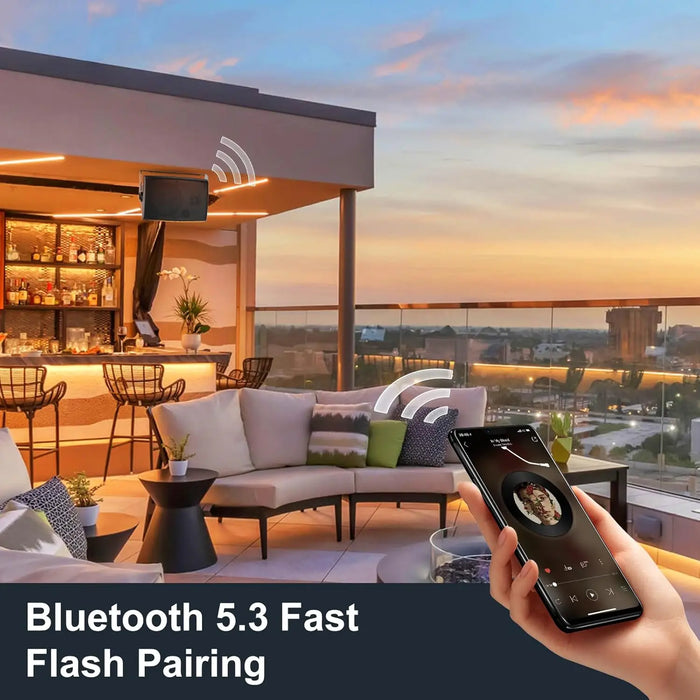 Bluetooth 5.3 Speakers with TWS and IP66 Waterproofing