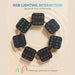 Bluetooth MIDI Controller 30cm Portable Electronic Instrument with Instant Sampling and Intuitive App Interface