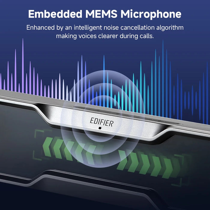 Mini Bluetooth Soundbar with Subwoofer RGB and Mic