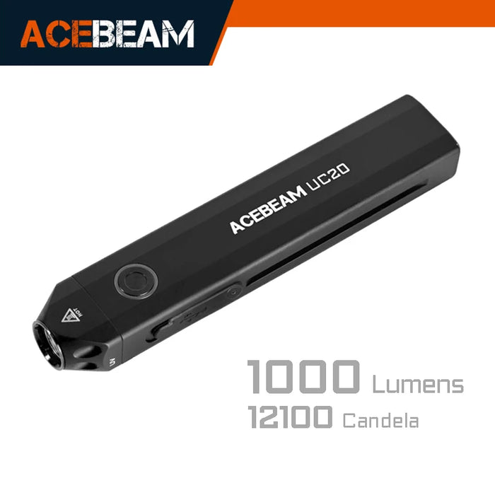 Rechargeable Tactical Flashlight for Hiking & Outdoors
