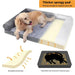 Large Dog Bed with Removable Cover “ Ultimate Comfort for Your Pet - FLUXA
