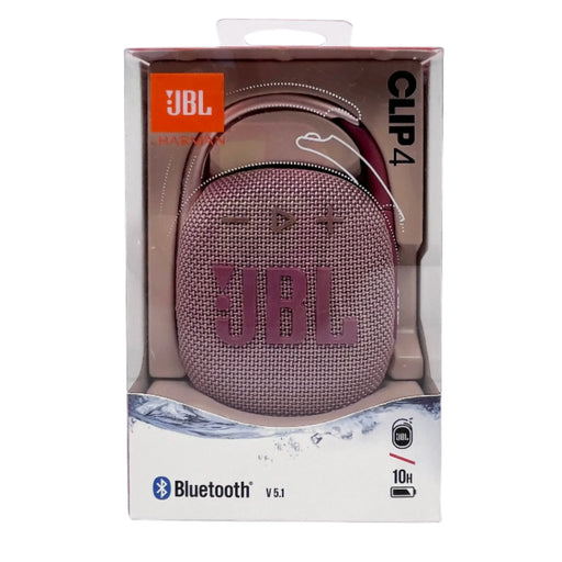 Pink Mini Outdoor IP67 Waterproof 10K Wireless Bluetooth Portable Speaker with sleek leather exterior for outdoor use