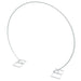 Medium Round Metal Arch Backdrop Stand for Weddings, Balloon, and Flower Decorations (200 x 220 cm) 