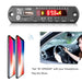 Compact and Lightweight Bluetooth MP3 Decoder Board with USB/TF Card Slots and Digital Color Display