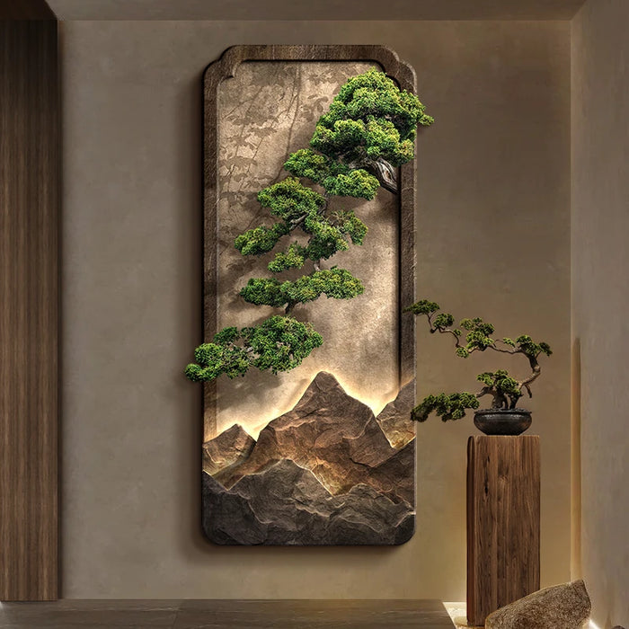 Remote-Control LED Wall Light Modern Corridor Decor