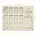  Timeless and vintage design with natural wood finish for cherished memories