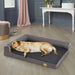 Memory Foam & Plush Comfort pet bed for ultimate support