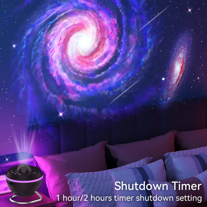 Night light projector with multiple display modes for a soothing sleep environment