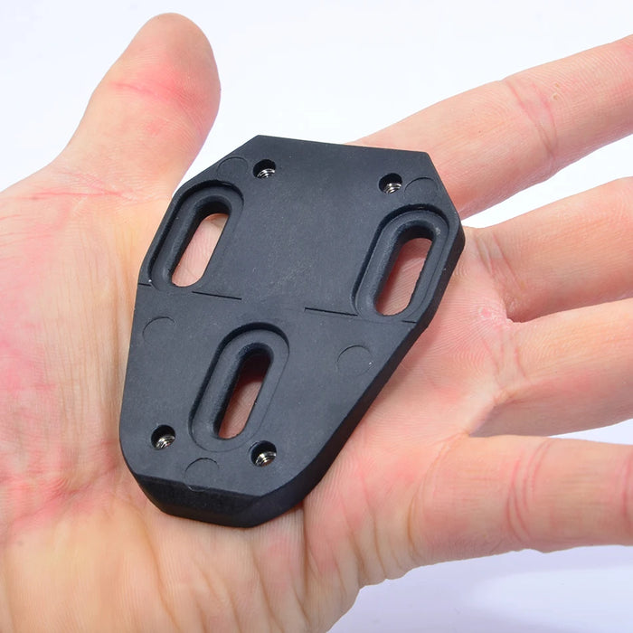 Road Bike Self-Locking Pedals with Black Steel Axle for Ultra-Light Performance