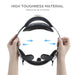 Head Strap with Twin Battery Pack for Meta Quest 2 VR, Charger Dock & Power Station: Ergonomic design for comfortable and extended VR gameplay