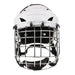 Sturdy metal cage for full face protection, ensuring safety without compromising visibility during gameplay