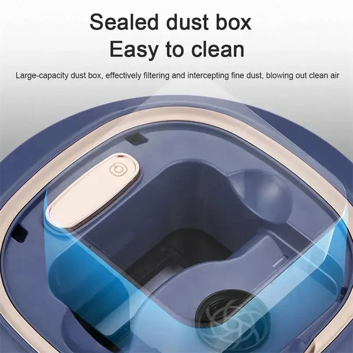 Compact design easily cleans dust, pet hair, and debris