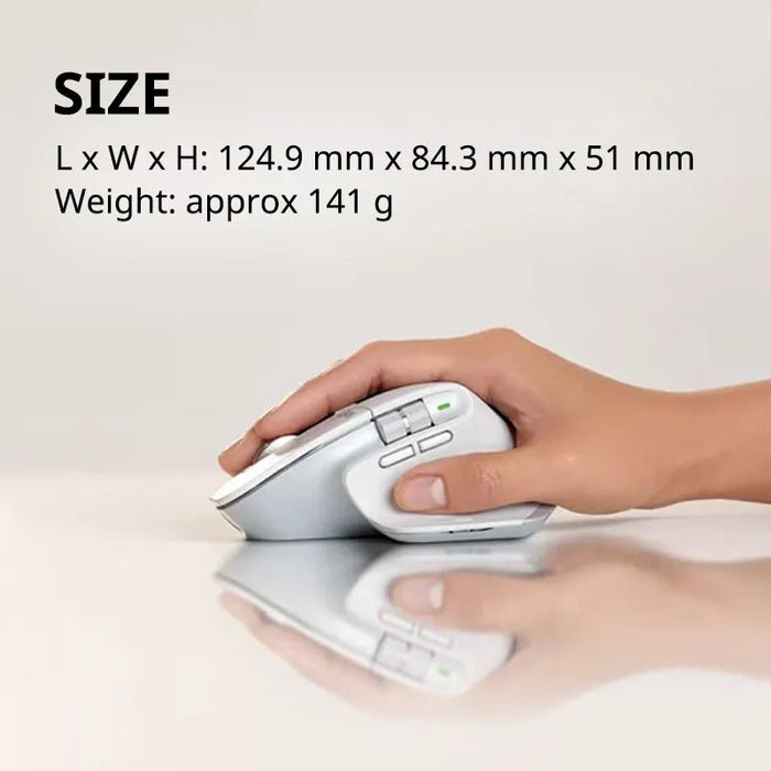 Ergonomic Wireless Bluetooth Mouse Logitech MX Master 3S Black Cross-Screen High-Precision