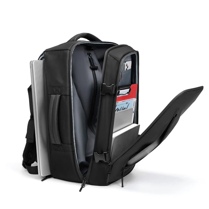 Business & Outdoor 16" Laptop Backpack with Waterproof Compression System With Pumps