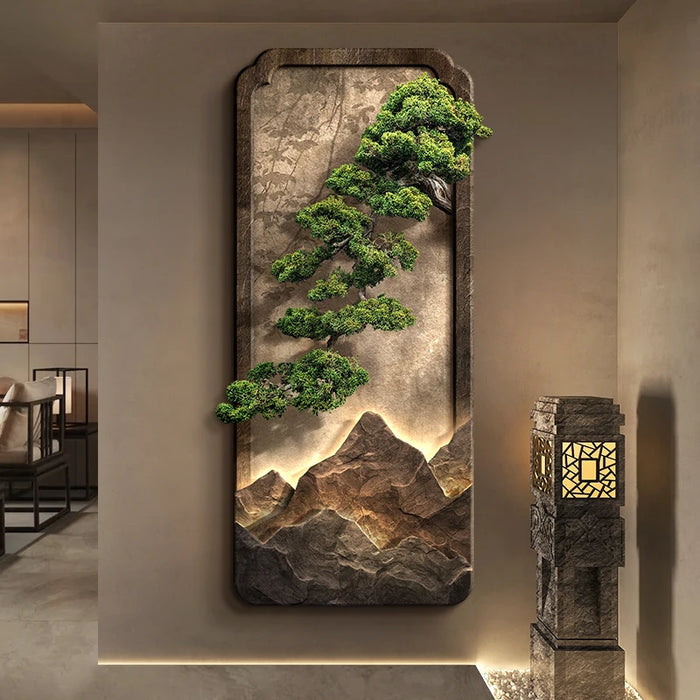 Remote-Control LED Wall Light Modern Corridor Decor