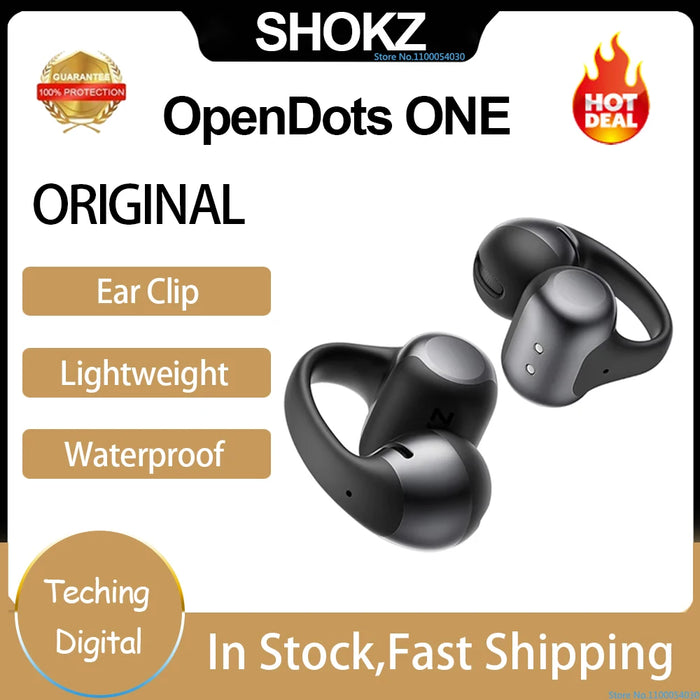 Open Ear Wireless Bluetooth Headset with Mic and ANC